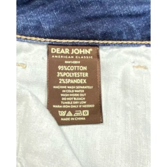 Dear John Gisele ROKE High Waist Skinny Distressed Blue Jeans Women’s 30/32 - Picture 8 of 10